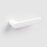 Maniglia Verum Baar per porta interna, finitura Bianco Monviso
