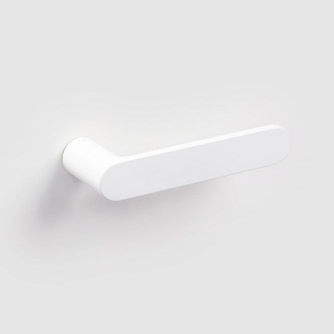 Maniglia Verum Pure per porta interna, finitura Bianco Monviso
