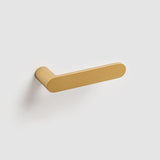 Maniglia Verum Pure per porta interna, finitura Oro Sahara