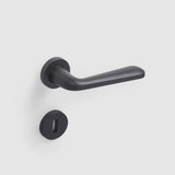 Maniglia Verum Snapp per porta interna, finitura Nero